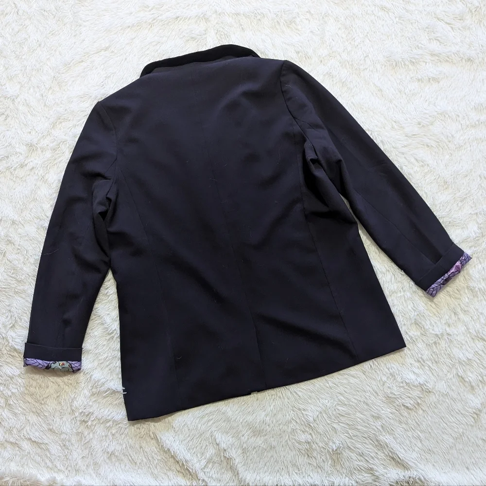 Blackmilk Pokemon Ghost Type Lined Dark Purple Blazer AUS 16 - Picture 10 of 14